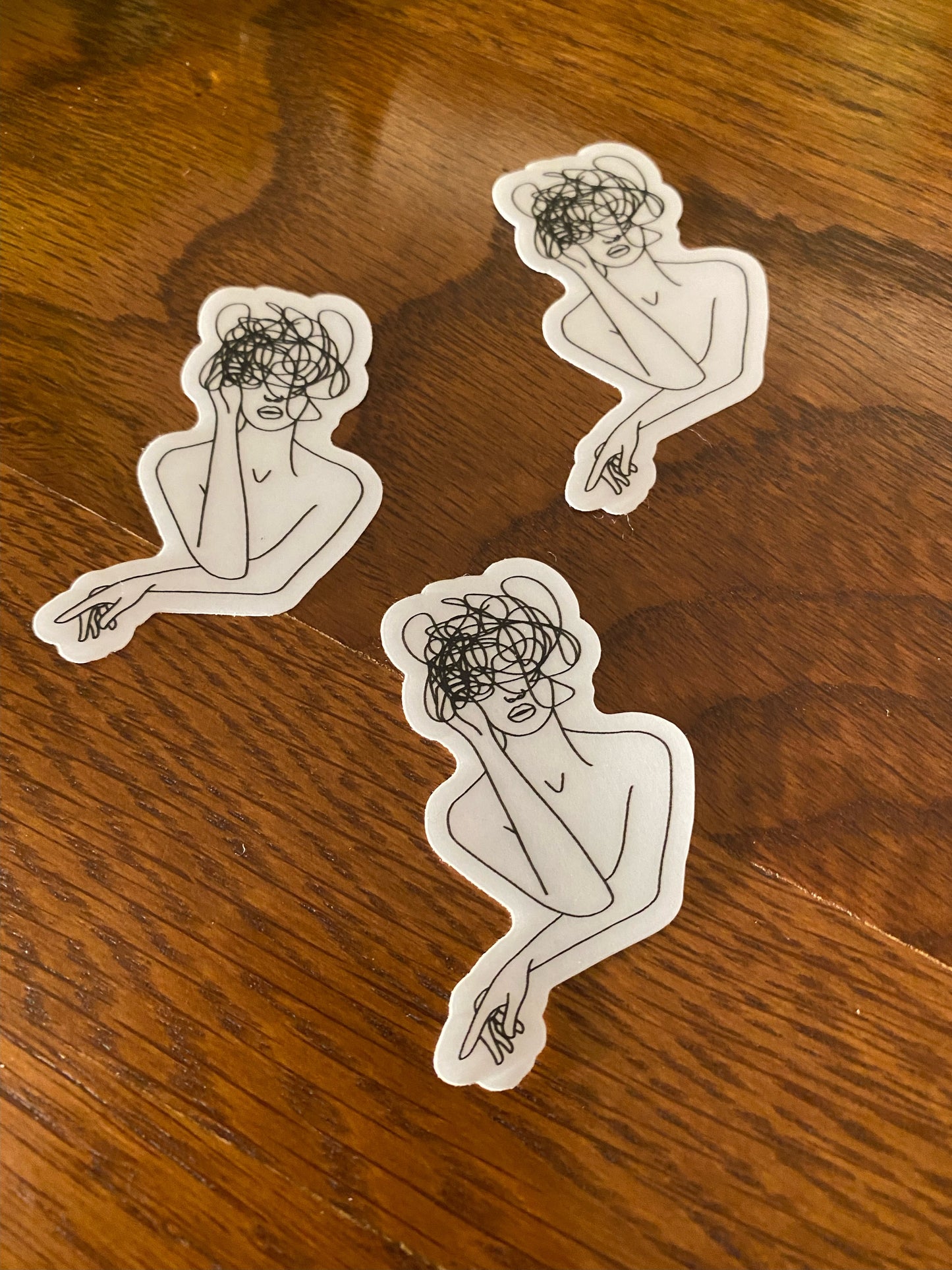 Migraine Brain Sticker