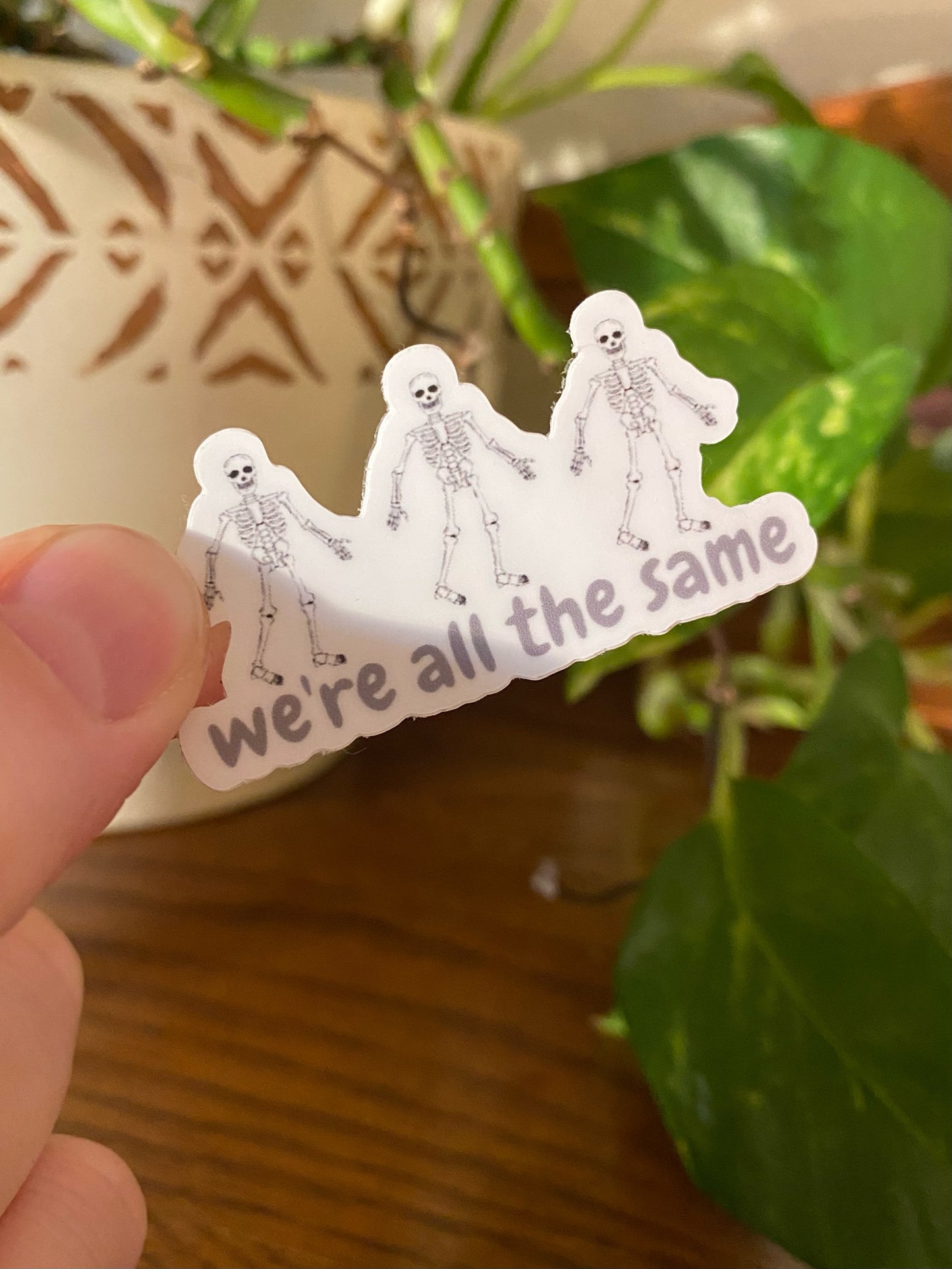 We Are All The Same Sticker