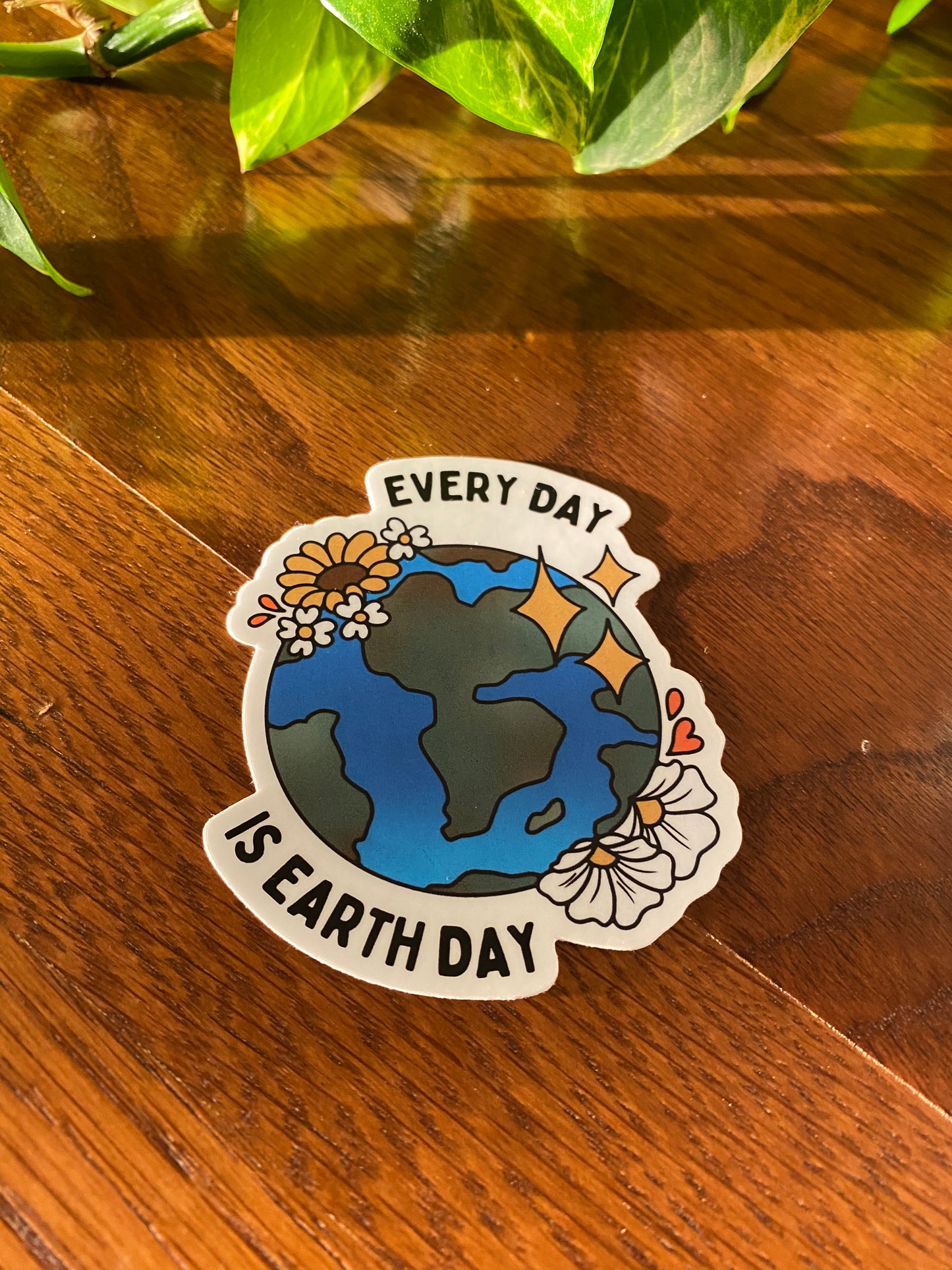 Earth Day Sticker