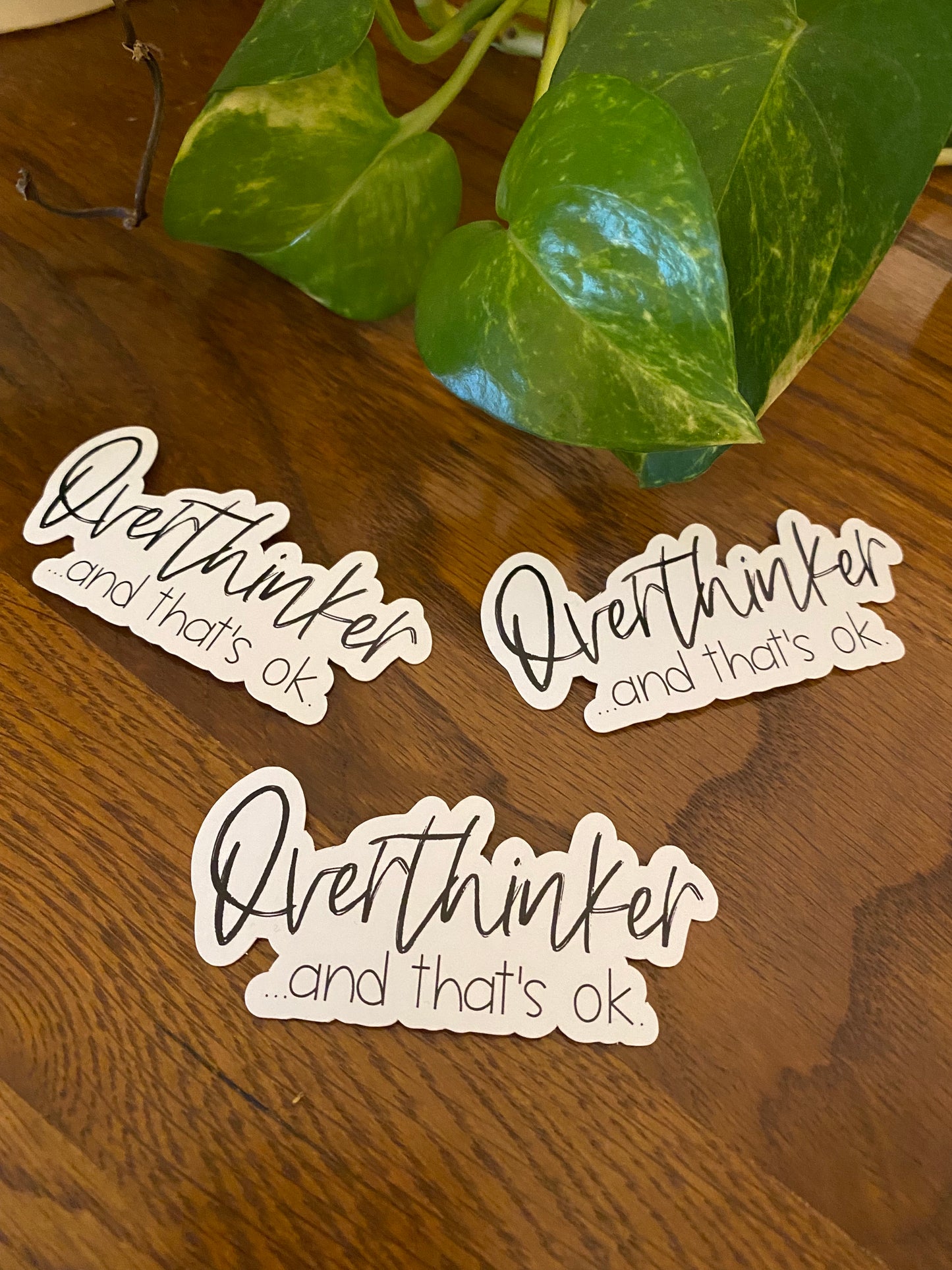 Overthinker Sticker